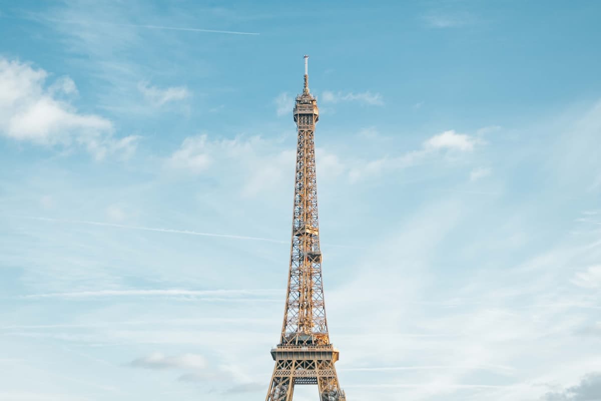 Eiffel Tower in Paris, France — Schengen / Europe
